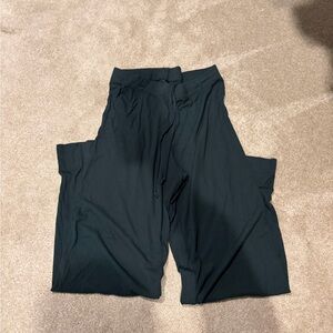 Skims dark green pajama bottoms